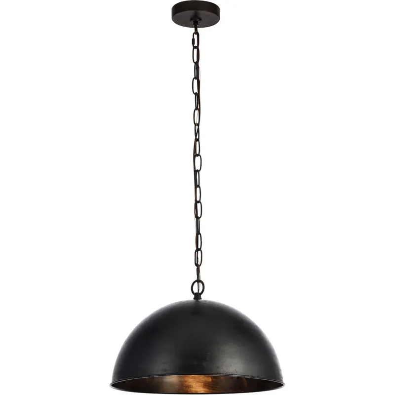 Sale Merce 1 Light 15 inch Vintage Black Pendant Ceiling Light