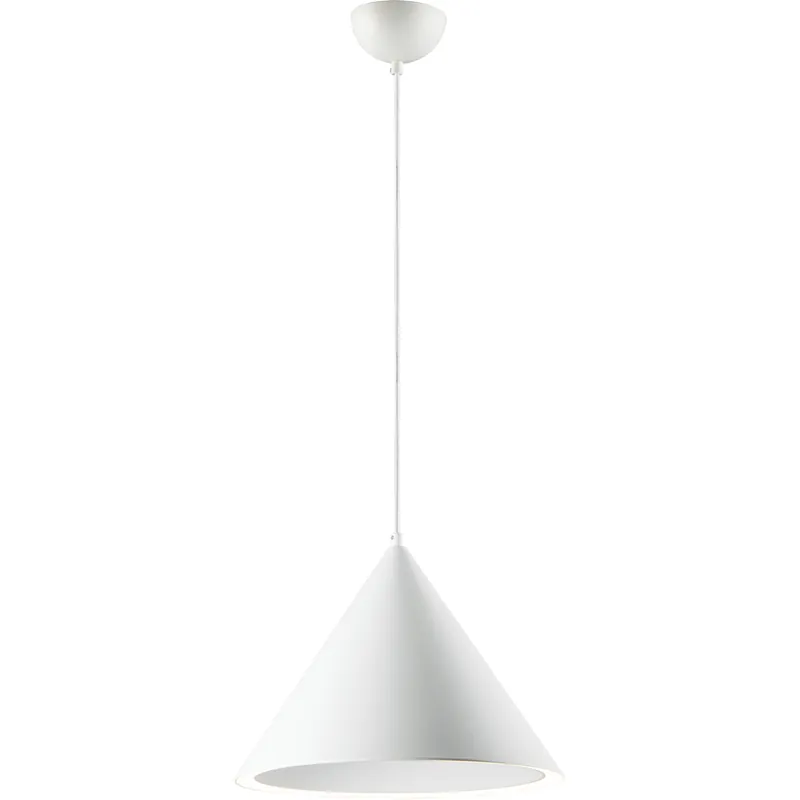 Abyss LED 15.75 inch Matte White Single Pendant Ceiling Light Sale
