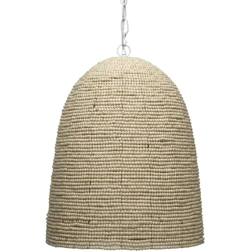 Waterfront 1 Light 19 inch Natural Pendant Ceiling Light Same Day Shipping
