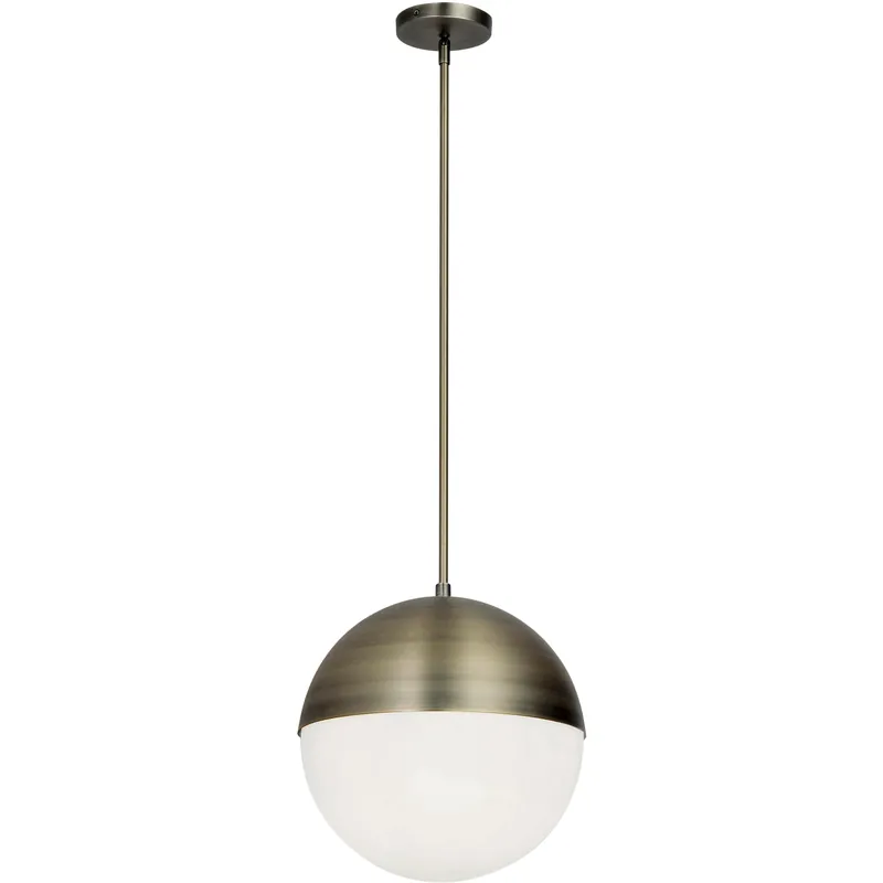 Dayana 3 Light 14 inch Antique Brass Pendant Ceiling Light Modern