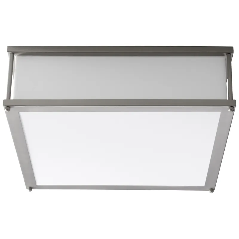 Modulo 2 Light 16 inch Satin Nickel Flush Mount Ceiling Light New Arrival