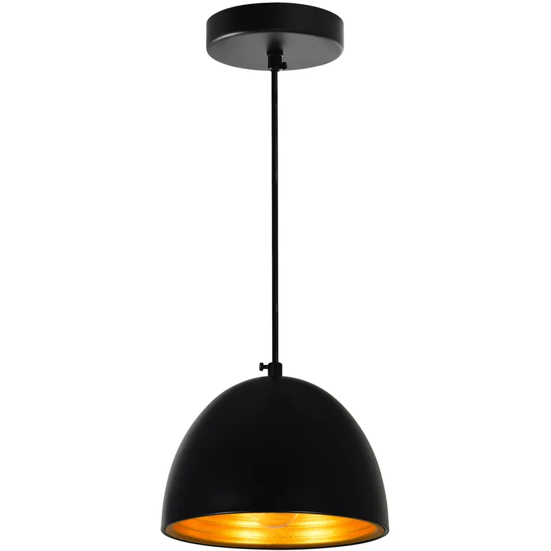 Sale Modest 1 Light 7 inch Black Down Mini Pendant Ceiling Light