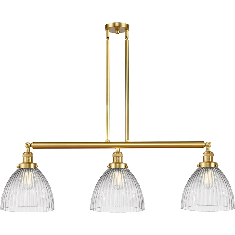 Bargain Franklin Restoration Seneca Falls LED 39 inch Polished Chrome Island Light Ceiling Light, Franklin Restoration