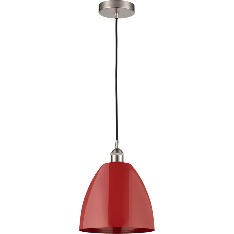 Edison Plymouth Dome LED 9 inch Polished Chrome Mini Pendant Ceiling Light Buy Today