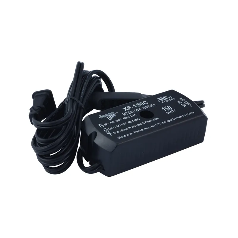 Plug and Play 120V Black 12V Transformer Ceiling Light Crafted