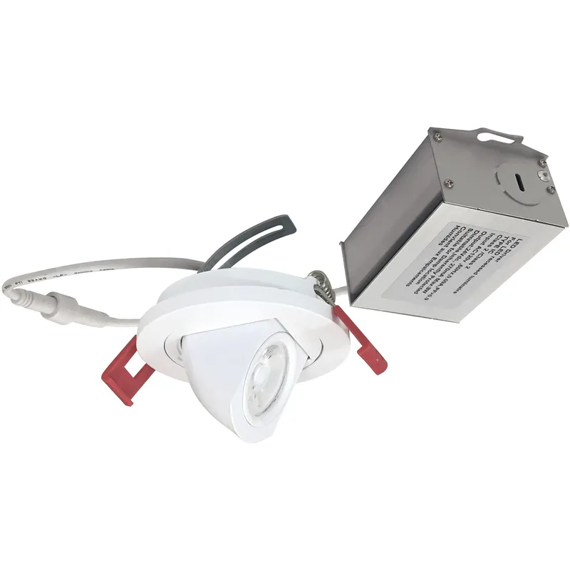 M2 Matte Powder White Mini Elbow Downlight, Round Trim Trusted Brand