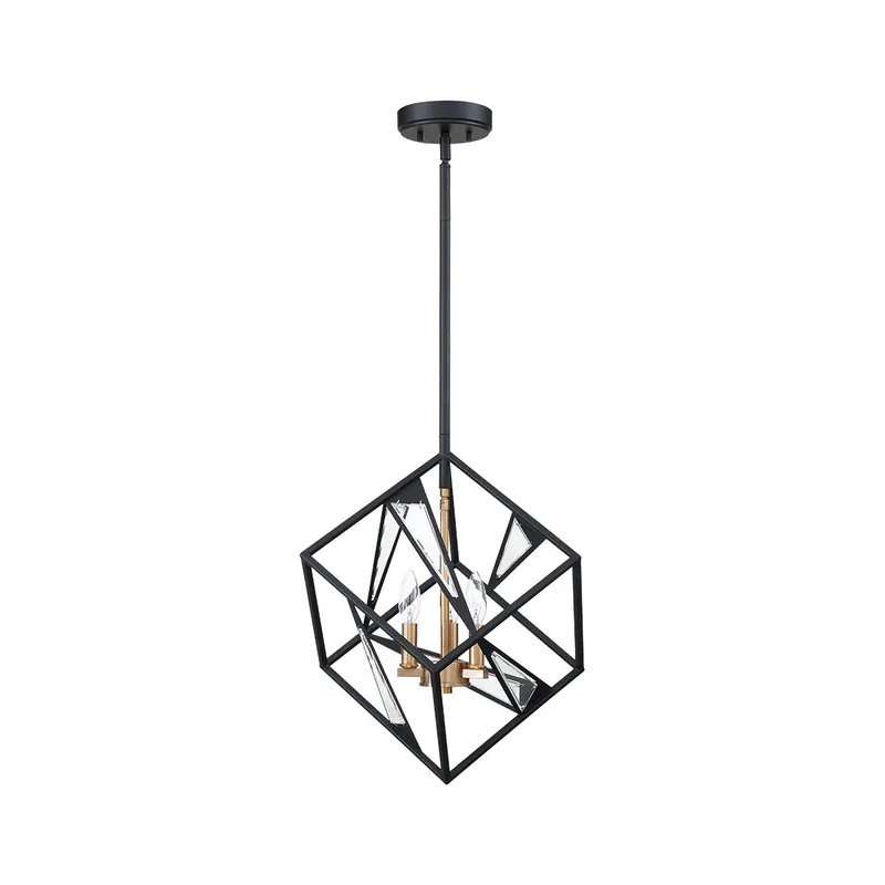 Trusted Brand Corrietes 3 Light 17.52 inch Matte Black Pendant Ceiling Light