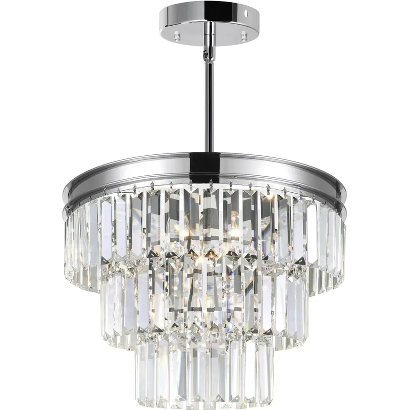 Weiss 5 Light 18 inch Chrome Down Chandelier Ceiling Light Bulk Order