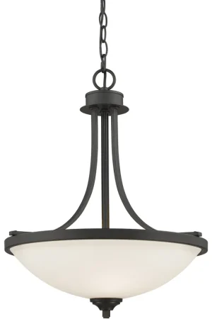 Bordeaux 3 Light 17.13 inch Bronze Pendant Ceiling Light Express Delivery