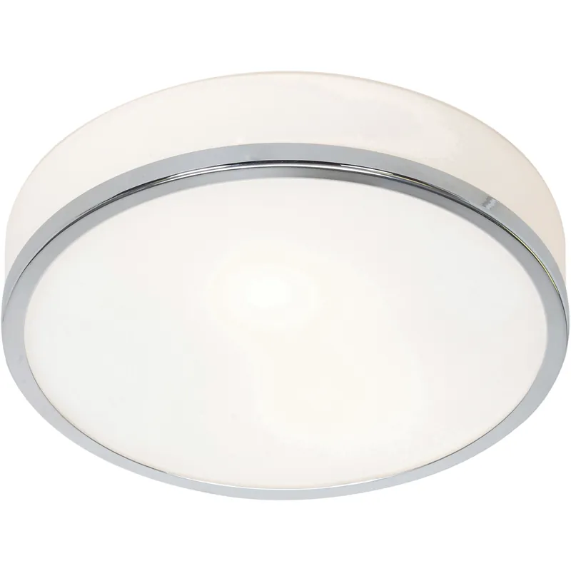 Aero 1 Light 10 inch Chrome Flush Mount Ceiling Light Limited Edition