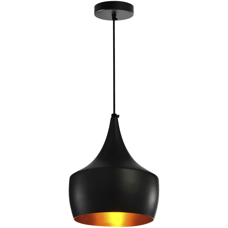 Save Now Dynamic 1 Light 10 inch Black Down Mini Pendant Ceiling Light
