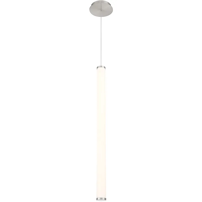 Free Shipping Flare LED 2.5 inch Brushed Nickel Mini-Pendant Ceiling Light, dweLED