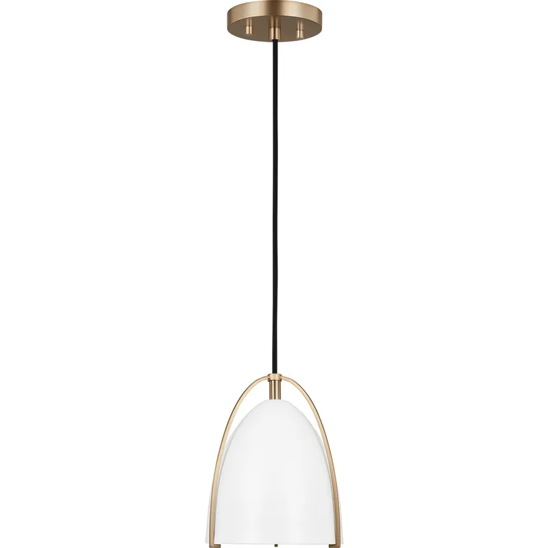 Must Have Sean Lavin Norman Pendant Ceiling Light in Satin Brass