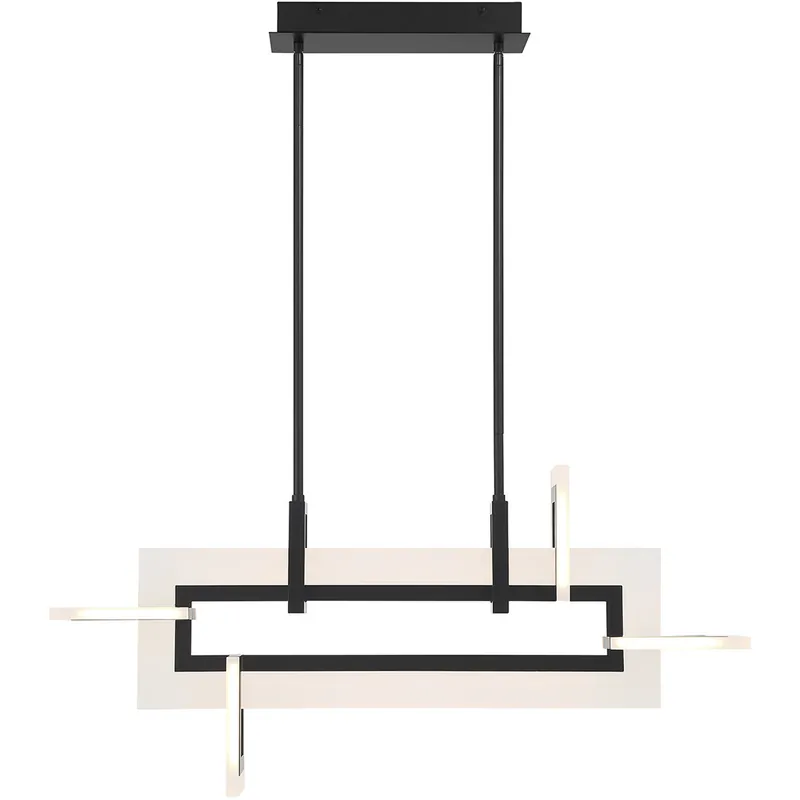 Inizio LED 5.5 inch Black Chandelier Ceiling Light Direct From Factory