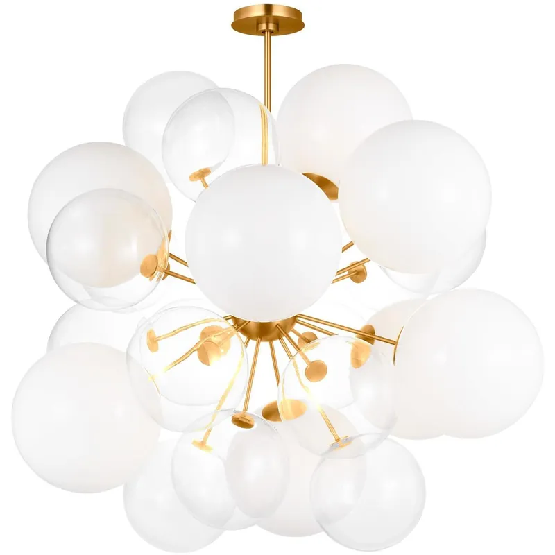 kate spade new york Aria 9 Light 37.5 inch Burnished Brass Chandelier Ceiling Light Holiday Sale