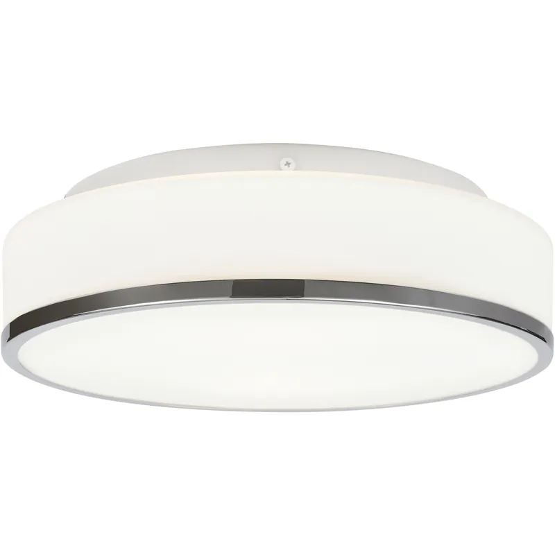 Aero LED 13 inch Chrome Flush Mount Ceiling Light In Demand