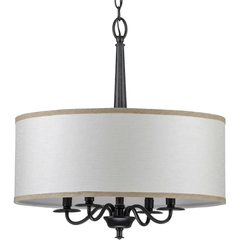 Durrell 4 Light 21 inch Matte Black Chandelier Ceiling Light Secure Checkout