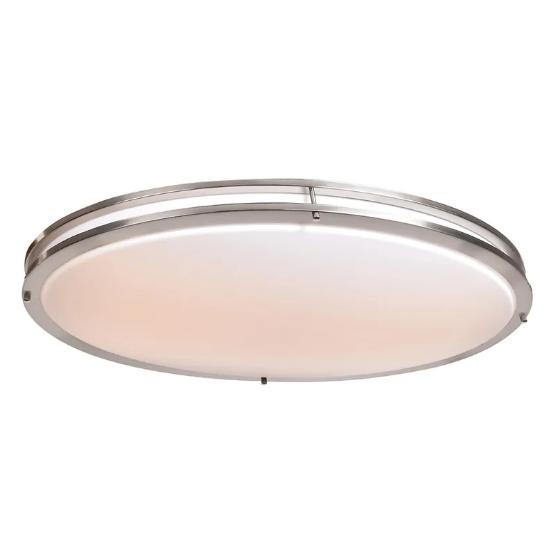 While Supplies Last Solero Oval LED 18 inch Bronze Flush Mount Ceiling Light