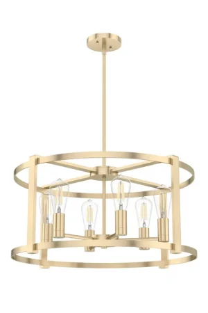 Astwood 6 Light 26 inch Alturas Gold Chandelier Ceiling Light Weekend Sale