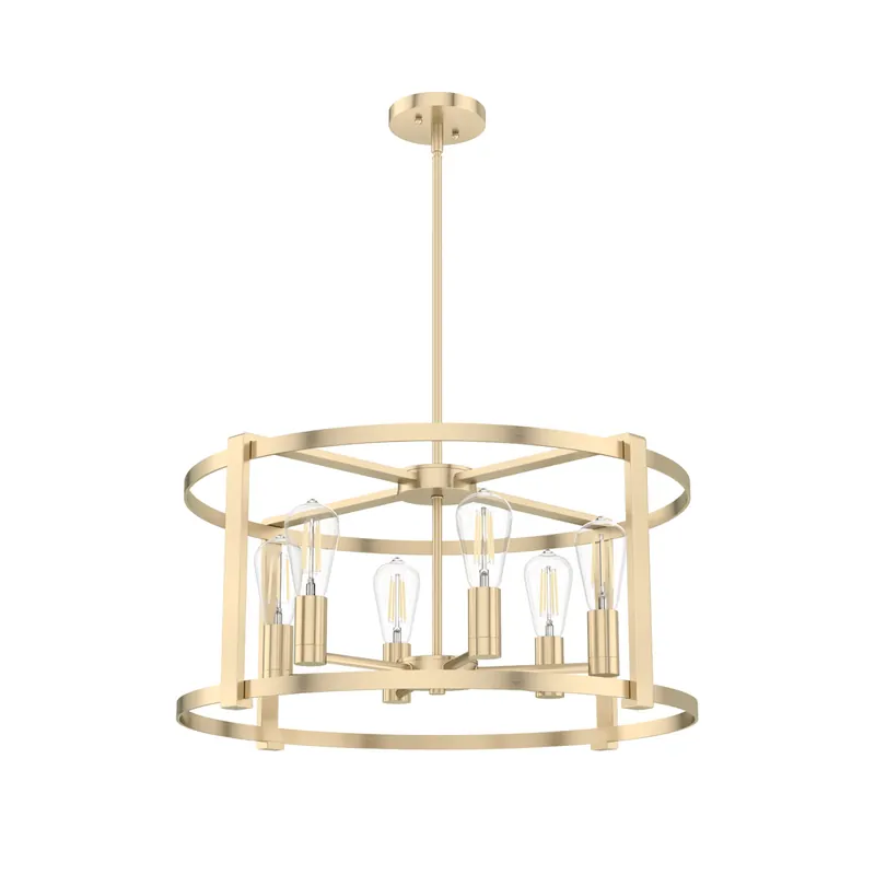 Astwood 6 Light 26 inch Alturas Gold Chandelier Ceiling Light Weekend Sale
