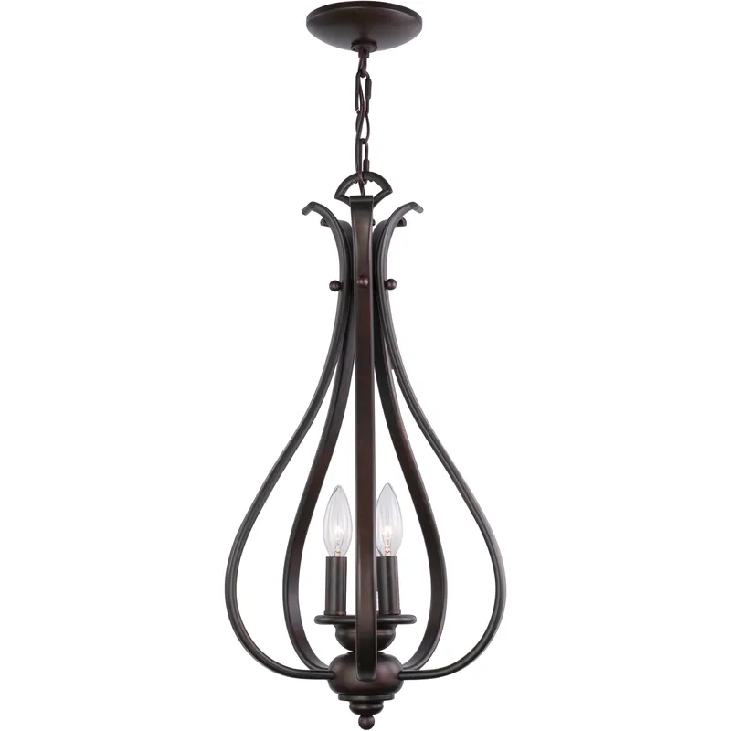 Monrovia LED 11.25 inch Royal Bronze Pendant Ceiling Light Authentic