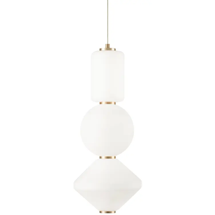 No Minimum Order Dango LED 8 inch Oxidized Gold Pendant Ceiling Light