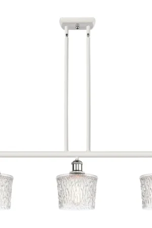 Ballston Niagra LED 36 inch White and Polished Chrome Island Light Ceiling Light, Ballston Buy Online