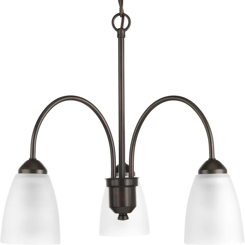 Gather 3 Light 20 inch Antique Bronze Chandelier Ceiling Light Free Shipping