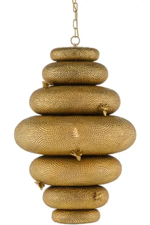 Bee My Honey 1 Light 20.5 inch Antique Brass Chandelier Ceiling Light Sale