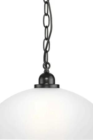 Clearance Classic Dome Pendant 1 Light 15 inch Matte Black Pendant Ceiling Light