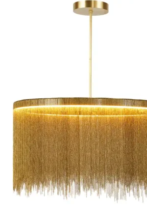 Bennet LED 38 inch Antique Brass Chandelier Ceiling Light Must Have
