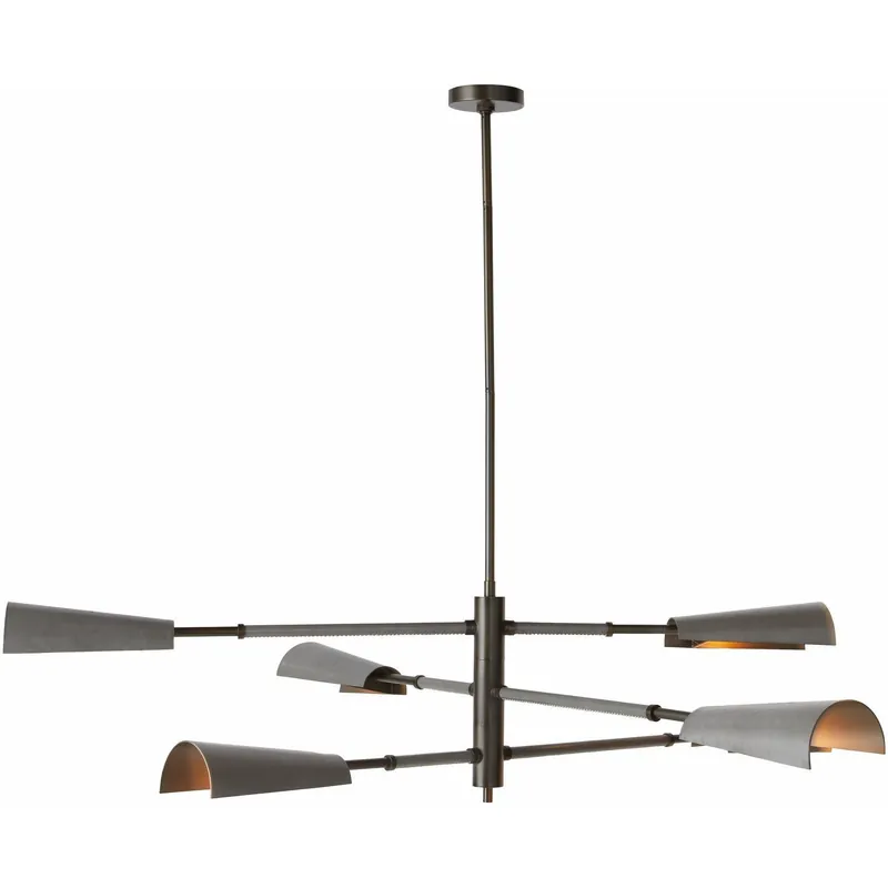 Hot Picks Estevan LED 5 inch English Bronze Chandelier Ceiling Light