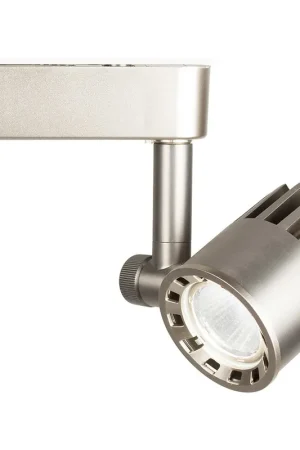 Affordable Exterminator 1 Light 120 Brushed Nickel Track Head Ceiling Light in 90, 2700K