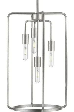 Bonn 4 Light 14.5 inch Galvanized Pendant Ceiling Light Deal