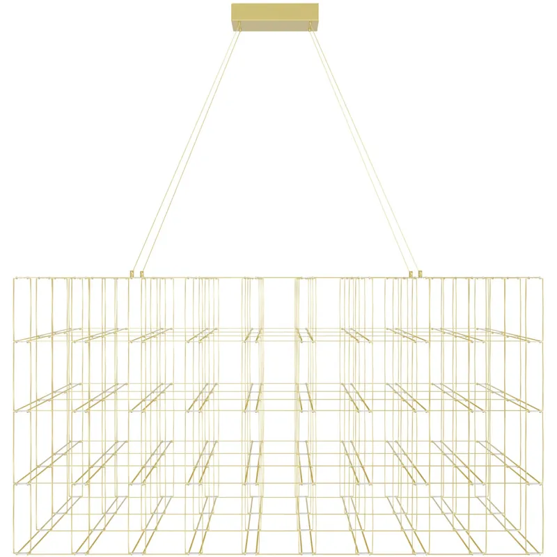 Hassle-Free Returns Argyle Ave. LED 18 inch Gold Chandelier Ceiling Light