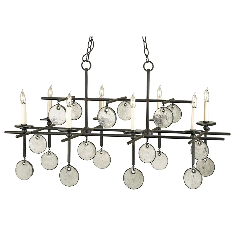 Sethos 8 Light 42 inch Old Iron Chandelier Ceiling Light Best Choice