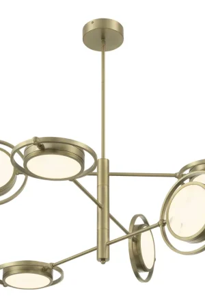 Cheap Spectr LED 40.63 inch Soft Brass Chandelier Ceiling Light