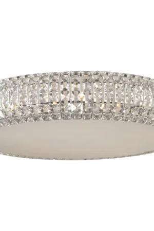 Bijou 4 Light 13 inch Polished Chrome Flush Mount Ceiling Light Best Seller