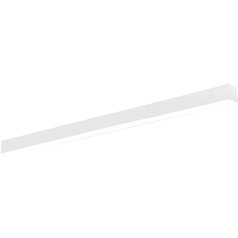 Direct From Manufacturer L-Line 2.5 inch White LED Direct Linear Ceiling Light, Selectable Lumens, Selectable CCT