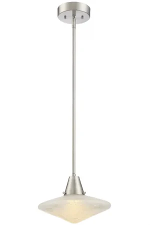 Aida LED 11 inch Satin Platinum Pendant Ceiling Light Limited Edition