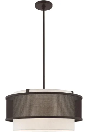 Best Seller Braddock 4 Light 20 inch Bronze Pendant Chandelier Ceiling Light
