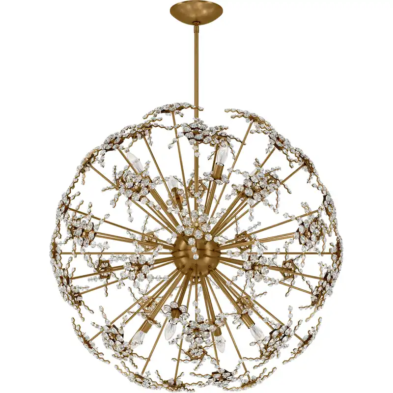 Wholesale Esteracae 8 Light 36 inch Heirloom Gold Pendant Ceiling Light in Heritage