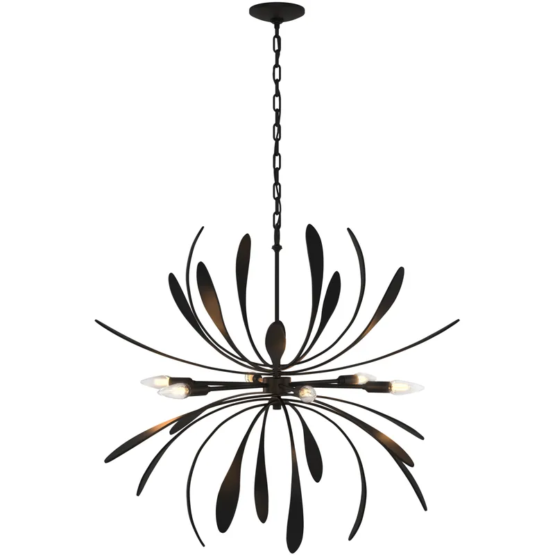Dahlia 6 Light 32.7 inch Black Chandelier Ceiling Light No Minimum Order