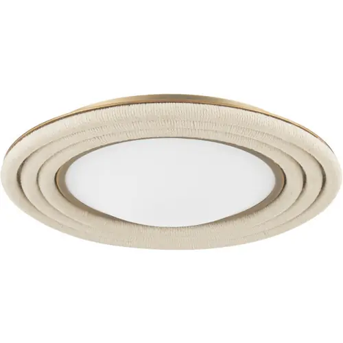 Zion 1 Light 10 inch Patina Brass Flush Mount Ceiling Light Same Day Shipping