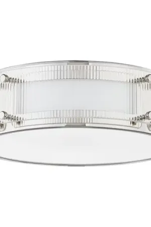 Clifford LED 14 inch Polished Nickel Flush Mount Ceiling Light Seasonal Sale