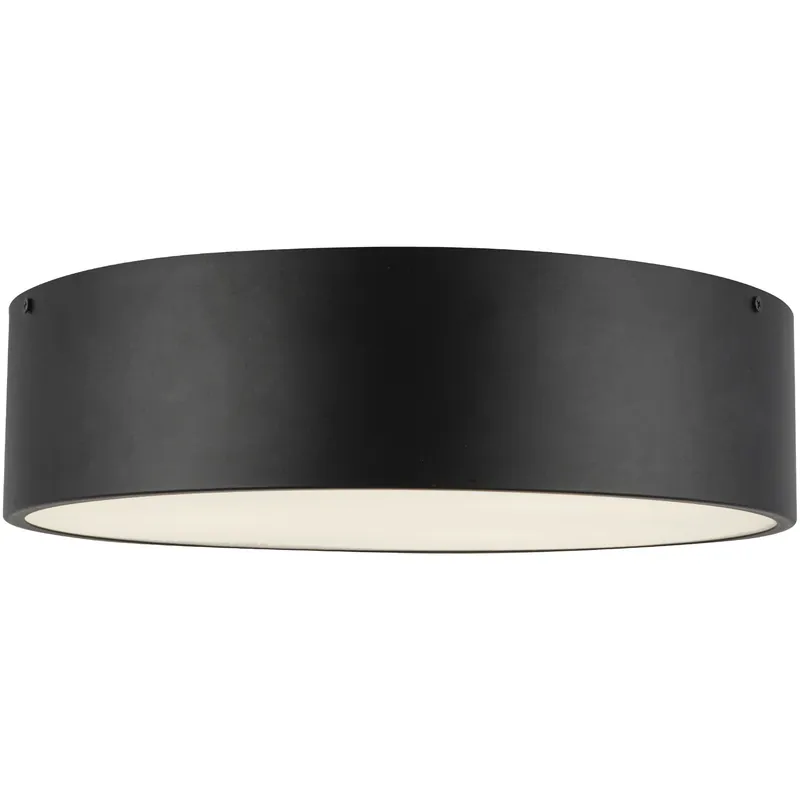 Money Back Guarantee Alora Mood Brisbane 3 Light 16 inch Matte Black Flush Mount Ceiling Light