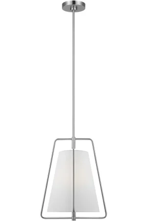 Allis 1 Light 15 inch Brushed Nickel Pendant Ceiling Light Direct From Factory