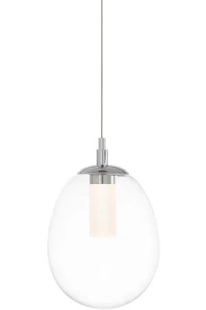 Bolla LED 5.88 inch Chrome Mini-Pendant Ceiling Light, dweLED Holiday Sale
