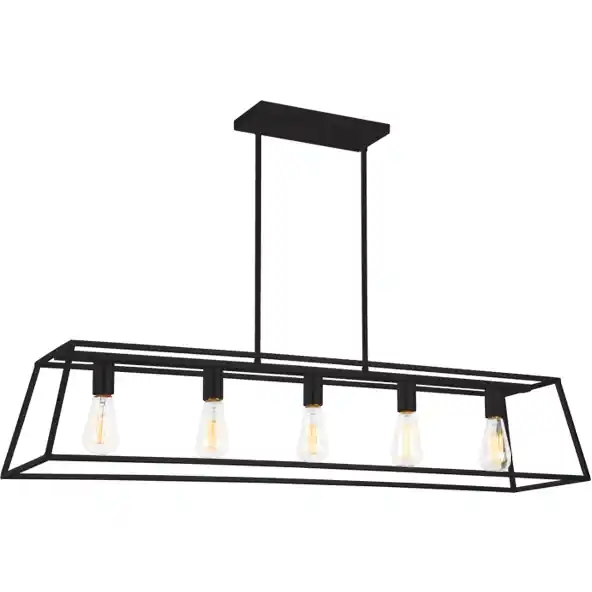 Next Day Delivery Candor 5 Light 10 inch Rusty Black Chandelier Ceiling Light