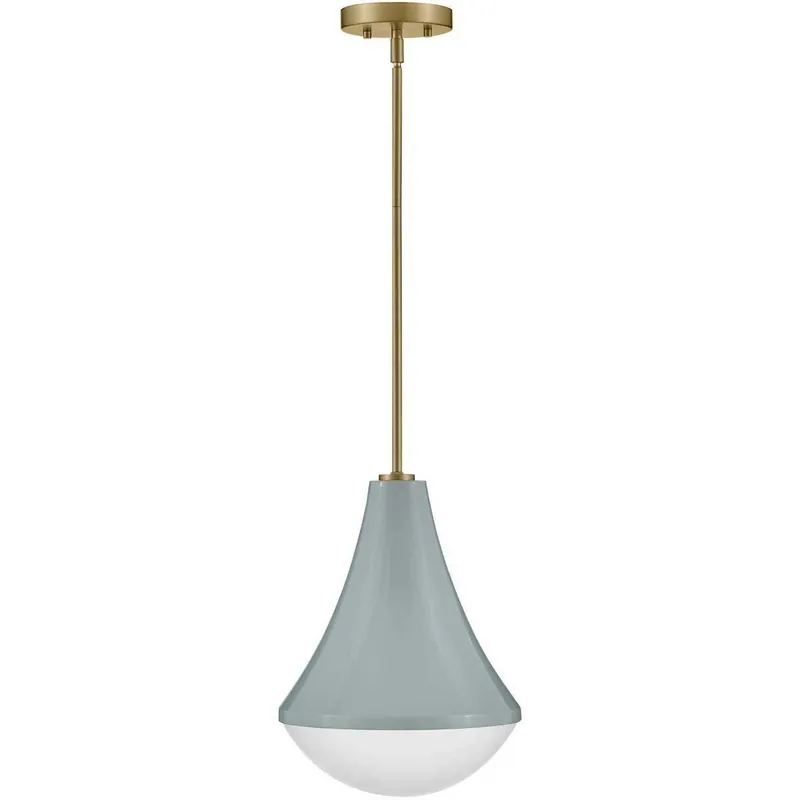 Direct From Factory Haddie LED 11 inch Seafoam Pendant Ceiling Light